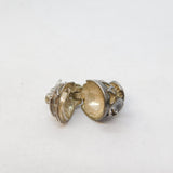 Sterling Silver Teapot Opening Charm Pendant Vintage c1970