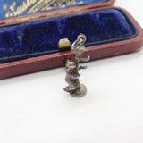 Sterling Silver Singing in the Rain Charm Pendant Vintage c1970