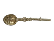 King George V Sterling Silver Coronation Anointing Spoon Antique 1910
