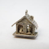 Sterling Silver Fine Wet Weather Vane Charm Pendant Vintage c1970