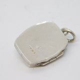 Victorian Sterling Silver Jockey Cap & Horseshoe Locket Antique c1880