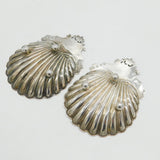 Scottish Pair of Sterling Silver Queen Victoria Jubilee Butter Dishes Antique