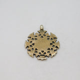 Sterling Silver Fob Medal Antique Hallmarked 1916 Birmingham