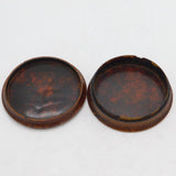 18th Century Burr Wood William Tell Folk Interest Snuff Box Antique c1790s