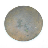WW1 British Army Bronze Death Plaque Penny 'William Dutton' Antique c1915