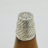 Sterling Silver & Wooden Modernist Sugar Caster Antique 1933 London