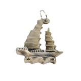 Sterling Silver Sail Boat Charm Pendant Vintage c1970