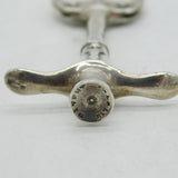 Art Nouveau Sterling Silver Mechanical Sugar Nips Antique 1909 Chester