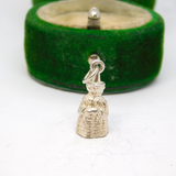 Sterling Silver Pilgrim Figure Charm Pendant Vintage c1970