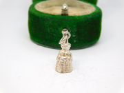 Sterling Silver Pilgrim Figure Charm Pendant Vintage c1970