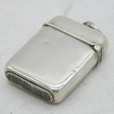 Victorian Sterling Silver & Enamel Naked Swimmers Vesta Case Antique 1881