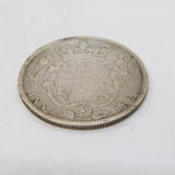 King George IV .925 Silver Half Crown Coin Antique 1821 Fair/Fine Condition