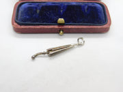Sterling Silver Umbrella Charm Pendant Vintage c1970