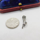 Sterling Silver Statue of Liberty American Charm Pendant Vintage c1970