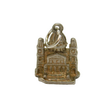 Sterling Silver St Paul's Cathedral Travel Souvenir Charm Pendant Vintage c1970s