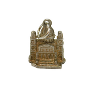Sterling Silver St Paul's Cathedral Travel Souvenir Charm Pendant Vintage c1970s