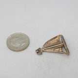 Sterling Silver Catamaran Sailing Yacht Charm Pendant Vintage c1970s