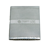 King George VI Silver Plated Sewing Needle Advertising Case Antique 1937