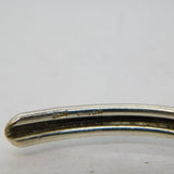 Karen Faulkner-Dunkley Sterling Silver & Gold Beaded Bangle Vintage London