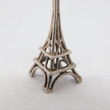 Sterling Silver Eiffel Tower Paris Charm Pendant Vintage c1970