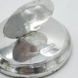 Sterling Silver Military Interest Place Settings Antique 1914 Birmingham Deco