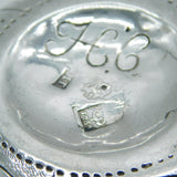 18th Century Russian Sterling Silver Floral Beaker Antique 1754 Moscow