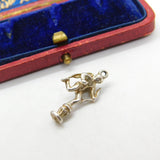 Sterling Silver Eros The Archer Charm Pendant Vintage c1970