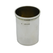 Victorian Sterling Silver Beaker Cup Antique 1866 London