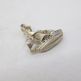 Sterling Silver Sailing Ship Charm Pendant Vintage c1970