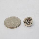 Sterling Silver Christmas Tree Charm Pendant Vintage c1970s