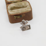Sterling Silver Windmill Charm Pendant Vintage c1970
