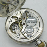 Dennison Sterling Silver 17 Jewels Pocket Watch Antique 1942 London