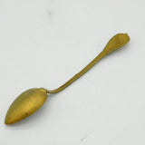 20th Century Spanish Gilt Metal & Enamel Bowl Sevilla Souvenir Spoon Antique