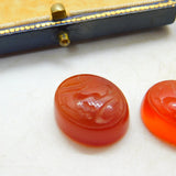 Job Lot Of Intaglios Carnelian Seal Islamic Script Text Antique Georgian c1820