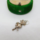 Sterling Silver Lincoln Imp Charm Pendant Vintage c1970