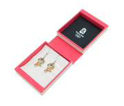 Boxed Pair of Beijing 2008 Olympics Mascot Earrings Vintage