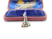 Sterling Silver Blackpool Tower Charm Pendant Vintage c1970
