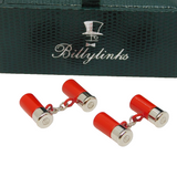 Boxed Pair of Shooting Interest Gents Cufflinks Vintage Billylinks
