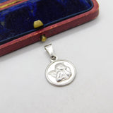 Sterling Silver Raphael's Cherub Charm Pendant Vintage c1970