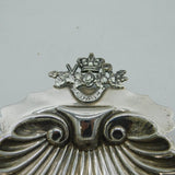 Scottish Pair of Sterling Silver Queen Victoria Jubilee Butter Dishes Antique