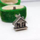 Sterling Silver Weathervane Charm Pendant Vintage c1970