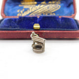 Sterling Silver Wishing Well Charm Pendant Vintage c1970