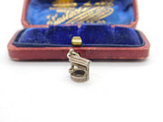 Sterling Silver Wishing Well Charm Pendant Vintage c1970