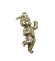 Sterling Silver Cherub Charm Pendant Vintage c1970