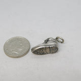 Sterling Silver Austrian Boot Souvenir Charm Pendant Antique c1910 Edwardian