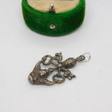 Sterling Silver Keys to the City Charm Pendant Vintage c1970