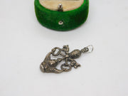 Sterling Silver Keys to the City Charm Pendant Vintage c1970