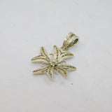 Sterling Silver Filigree Maltese Cross Charm Pendant Vintage c1970