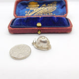 Sterling Silver British Police Mans  Charm Pendant Vintage c1970