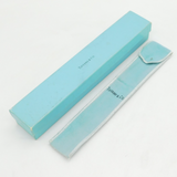 Tiffany & Co. Blue Card Long Form Jewellery Box & Pouch Vintage c1950
